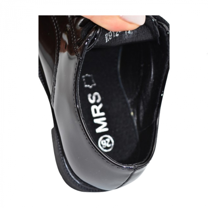 Pantofi eleganti pentru baieti MRS R912-12, Negru [5]
