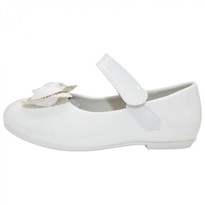 Pantofi ortopedici eleganti pentru fete Apawwa MC334, Alb [2]
