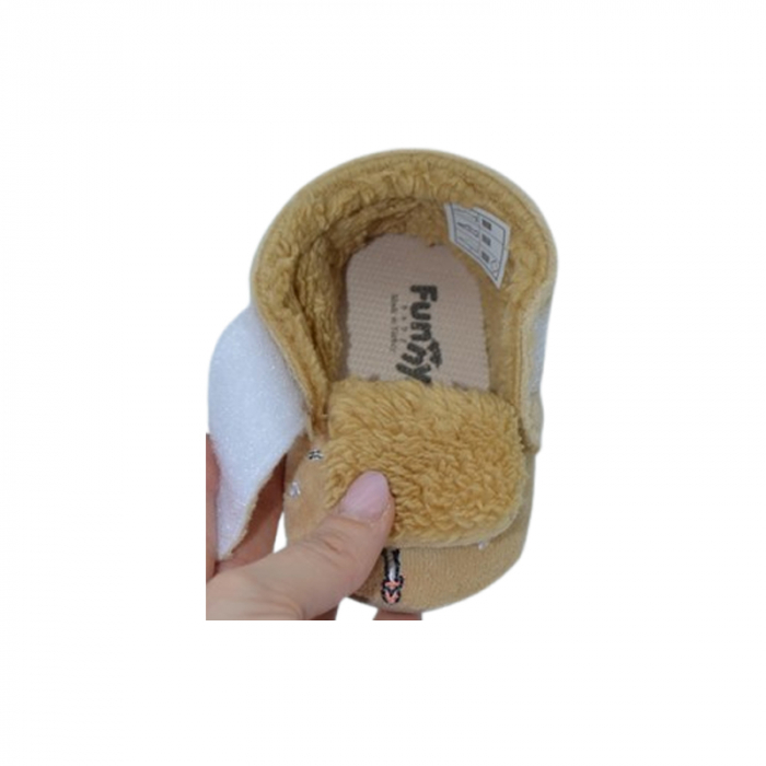Pantofi imblaniti pentru bebelusi, Mini Junior, PNTF-MJ10, Bej [3]