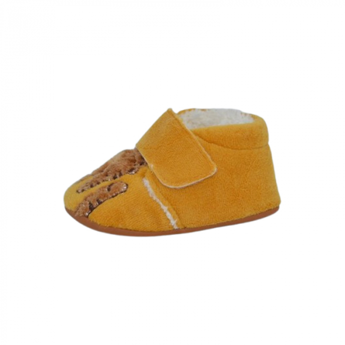 Pantofi imblaniti pentru bebelusi, Mini Junior, PNTF-MJ12, Galben [1]