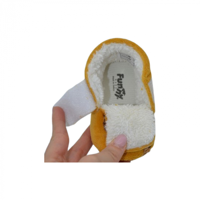 Pantofi imblaniti pentru bebelusi, Mini Junior, PNTF-MJ12, Galben [6]