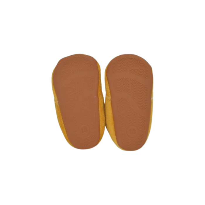 Pantofi imblaniti pentru bebelusi, Mini Junior, PNTF-MJ12, Galben [7]