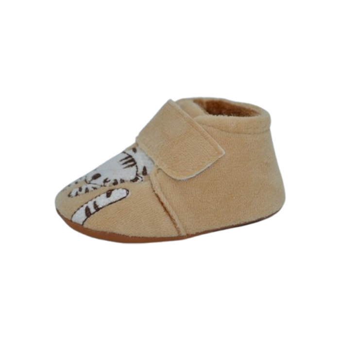 Pantofi imblaniti pentru bebelusi, Mini Junior, PNTF-MJ13, Maro [1]