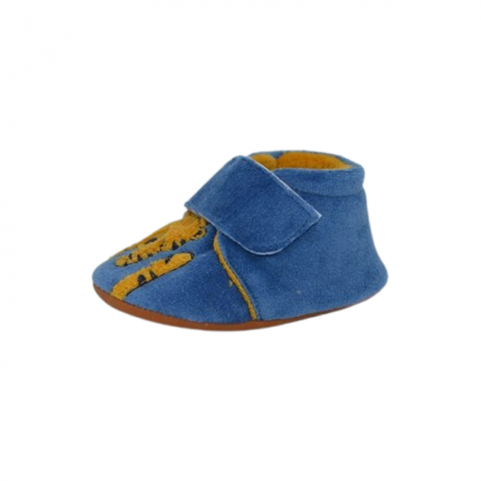 Pantofi imblaniti pentru bebelusi, Mini Junior, PNTF-MJ14, Albastru [1]