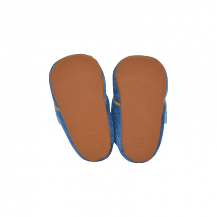 Pantofi imblaniti pentru bebelusi, Mini Junior, PNTF-MJ14, Albastru [5]