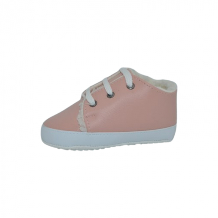 Pantofi imblaniti pentru bebelusi, Mini Junior, PNTF-MJ2, Roz [3]
