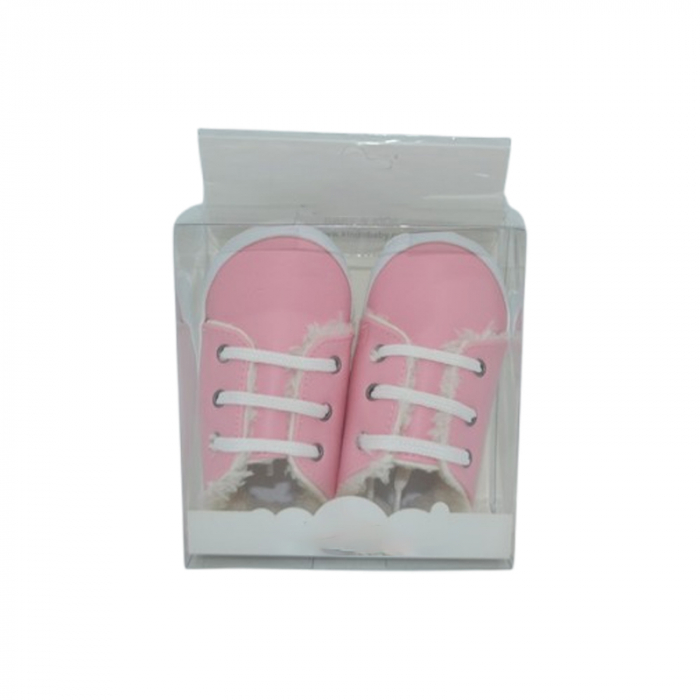 Pantofi imblaniti pentru bebelusi, Mini Junior, PNTF-MJ4, Roz [2]
