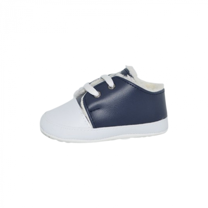 Pantofi imblaniti pentru bebelusi, Mini Junior, PNTF-MJ3, Bleumarin [3]