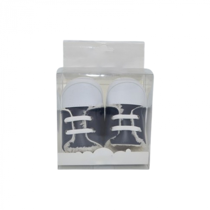 Pantofi imblaniti pentru bebelusi, Mini Junior, PNTF-MJ3, Bleumarin [2]