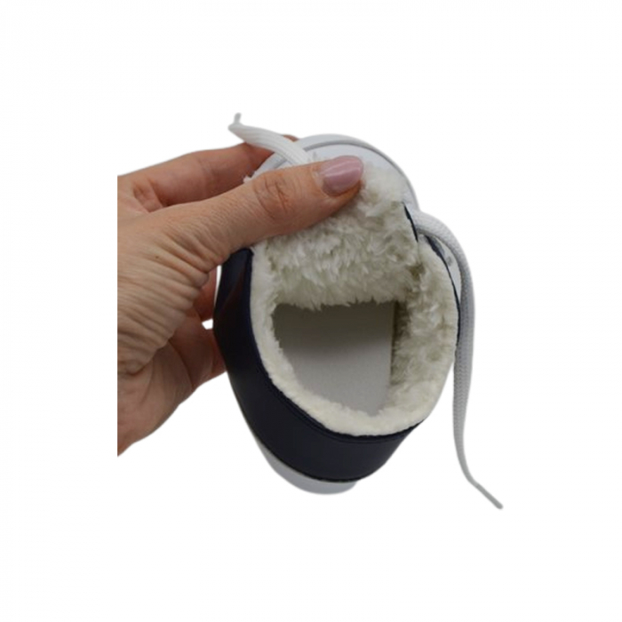 Pantofi imblaniti pentru bebelusi, Mini Junior, PNTF-MJ3, Bleumarin [4]