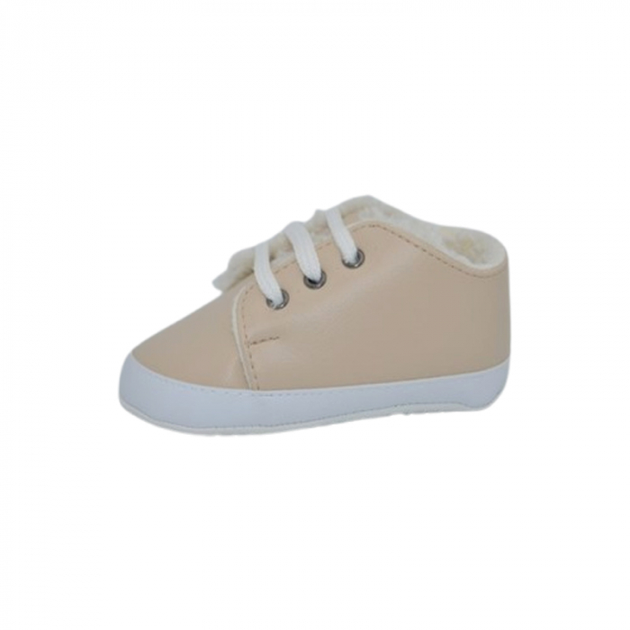 Pantofi imblaniti pentru bebelusi, Mini Junior, PNTF-MJ5, Crem [3]