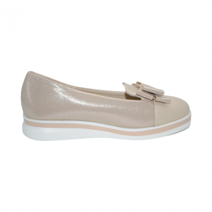 Pantofi ortopedici cu platforma pentru fete MRS R2020-1, Bej [3]