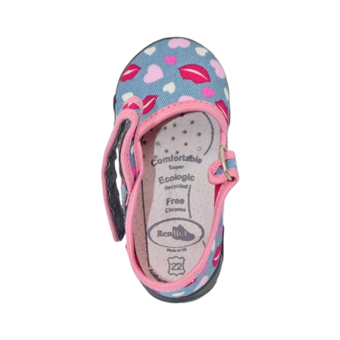 Pantofi ortopedici, din panza, pentru fete, Renbut RNN-0810R-22, Roz [5]