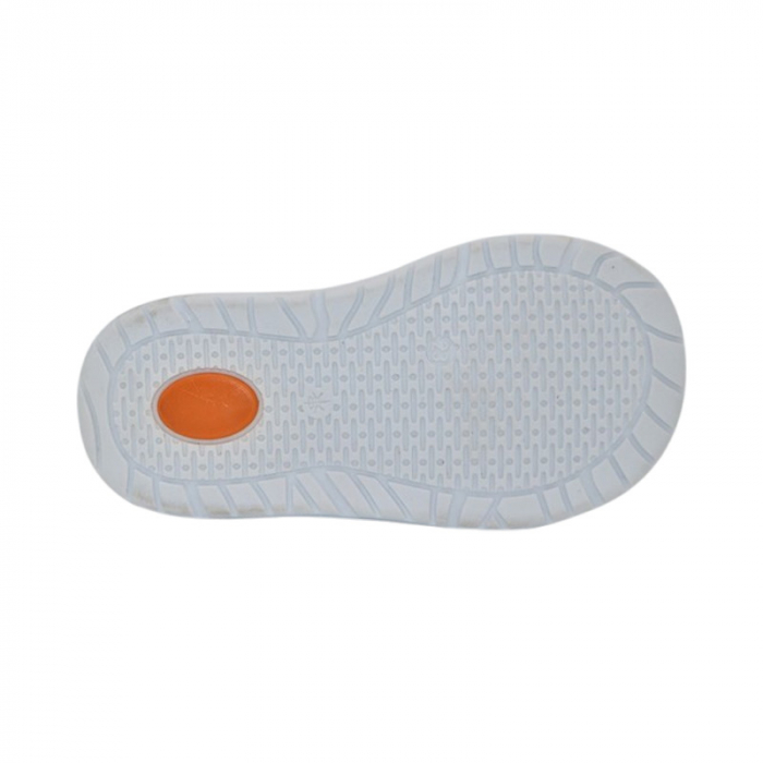 Pantofi ortopedici din piele, cu talpa flexibila, pentru baieti Small Foot, SB10A, Gri [4]