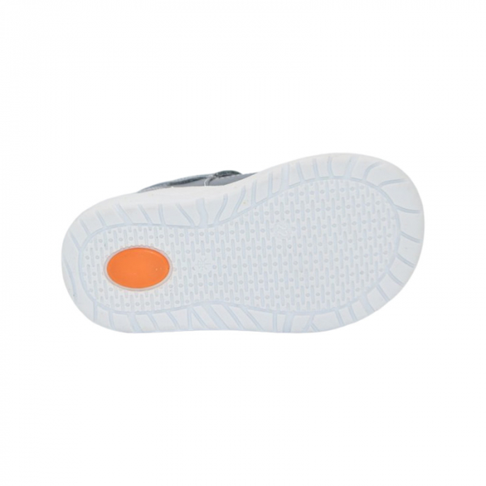 Pantofi ortopedici din piele, cu talpa flexibila, pentru baieti Small Foot, SB1908G, Gri [4]