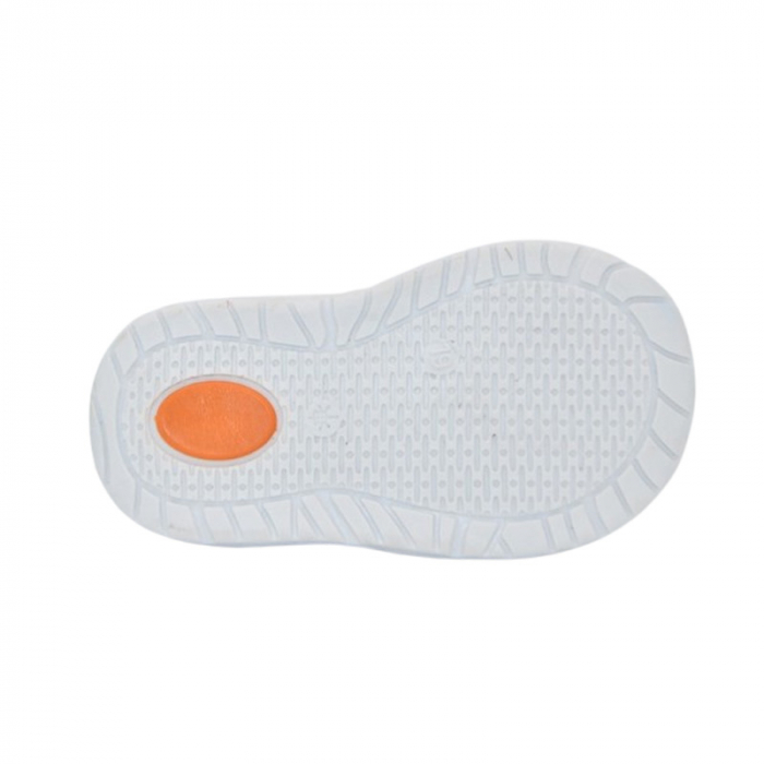 Pantofi ortopedici din piele, cu talpa flexibila, pentru baieti Small Foot, SB19A, Albastru inchis [4]