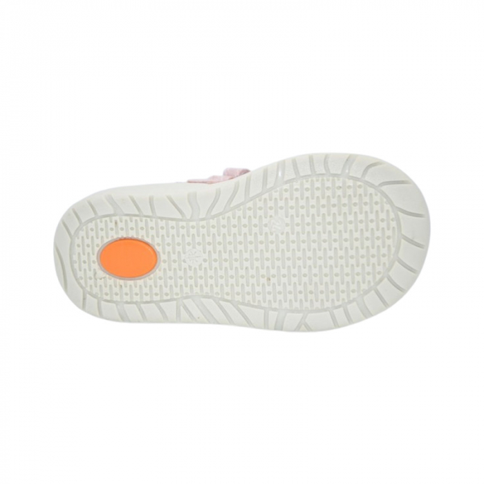 Pantofi ortopedici din piele, cu talpa flexibila, pentru fete Small Foot, SF161R, Roz [4]