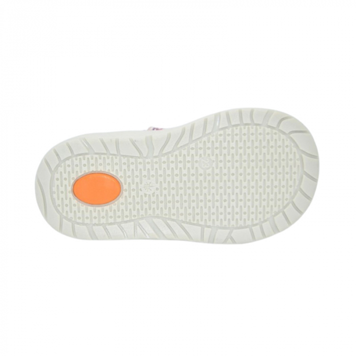 Pantofi ortopedici din piele, cu talpa flexibila, pentru fete Small Foot, SF1908R, Multicolor [4]