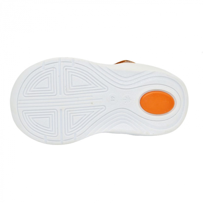 Pantofi ortopedici din piele pentru baieti Small Foot PBSF-09, Maro [4]