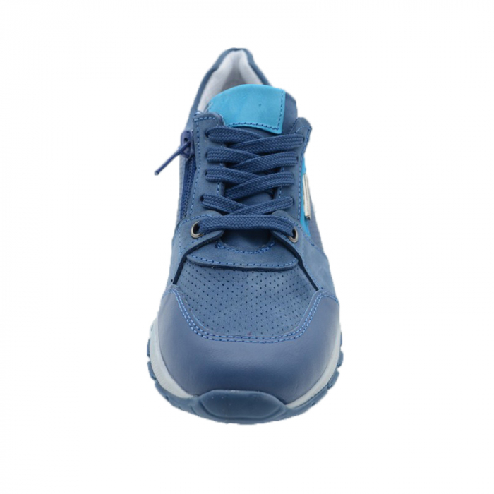 Pantofi ortopedici din piele pentru baieti Small Foot POSF1-32, Albastru [5]