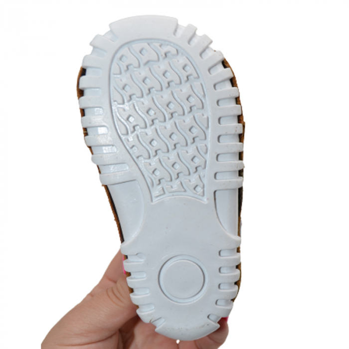 Pantofi ortopedici din piele pentru baieti Small Foot SMF2901, Maro [4]