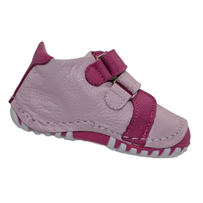 Pantofi ortopedici din piele pentru fete Small Foot SMF2901R, Roz [3]