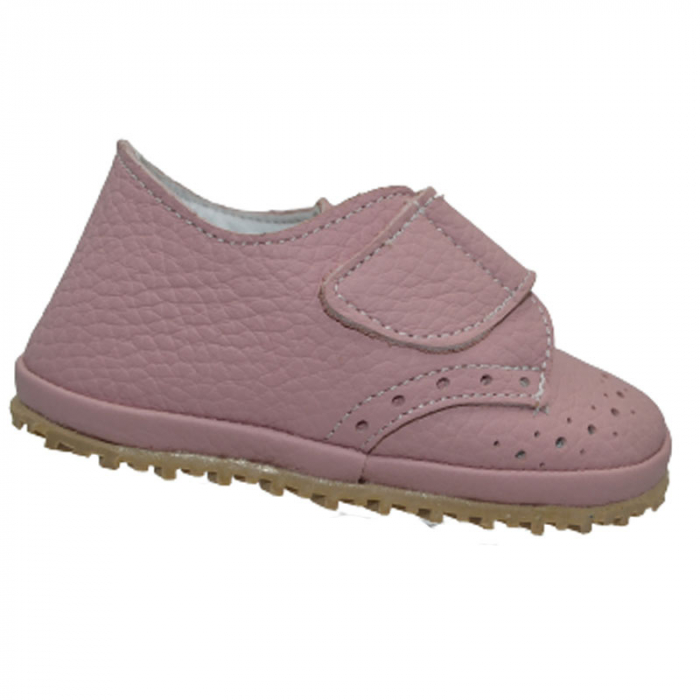 Pantofi ortopedici din piele pentru fete Small Foot SMF9283R, Roz [3]