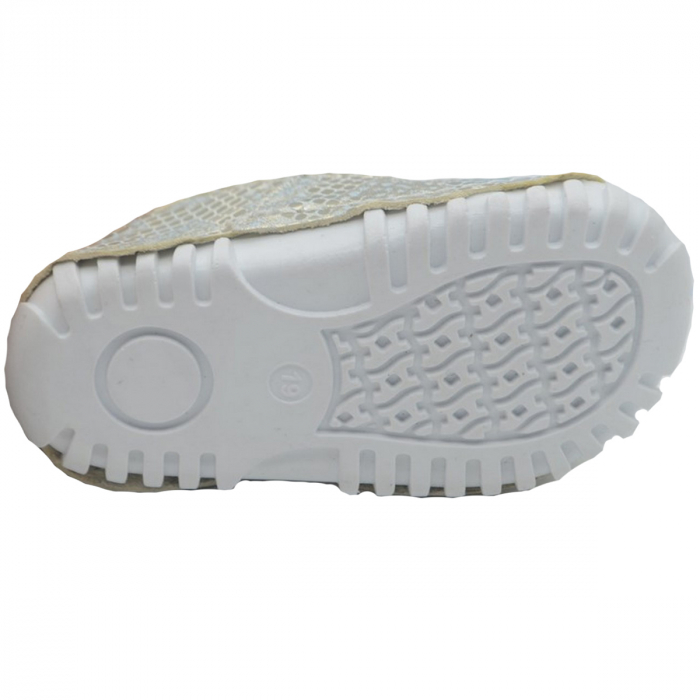 Pantofi ortopedici din piele pentru fete Mini Junior MJF1F-21, Auriu [3]