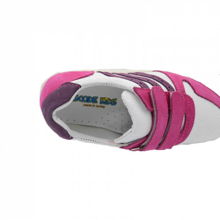 Pantofi ortopedici din piele pentru fete Scode SCDO1-34, Fucsia [4]