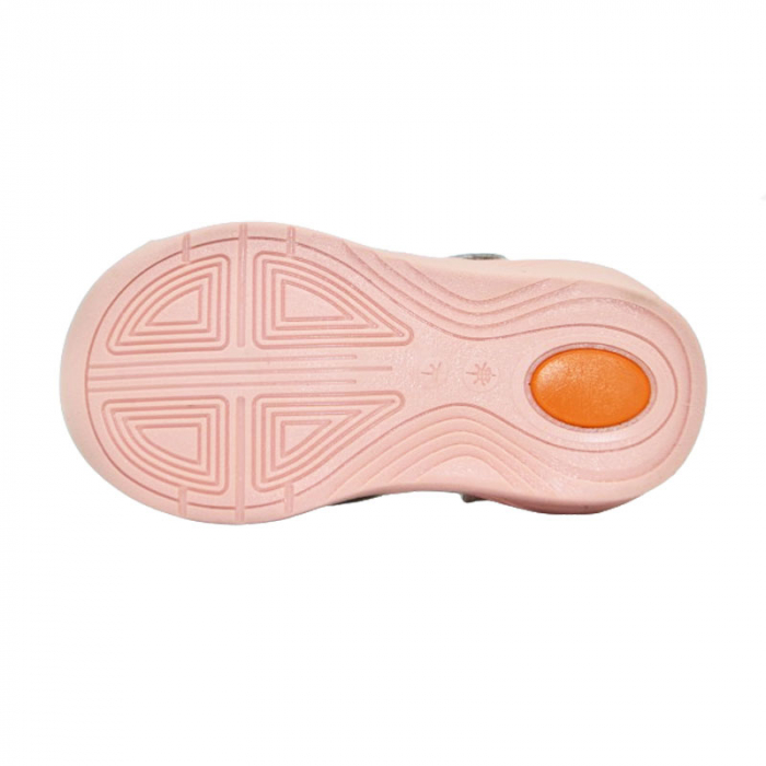 Sandale ortopedice din piele pentru fete Small Foot PFSF-08, Roz [5]