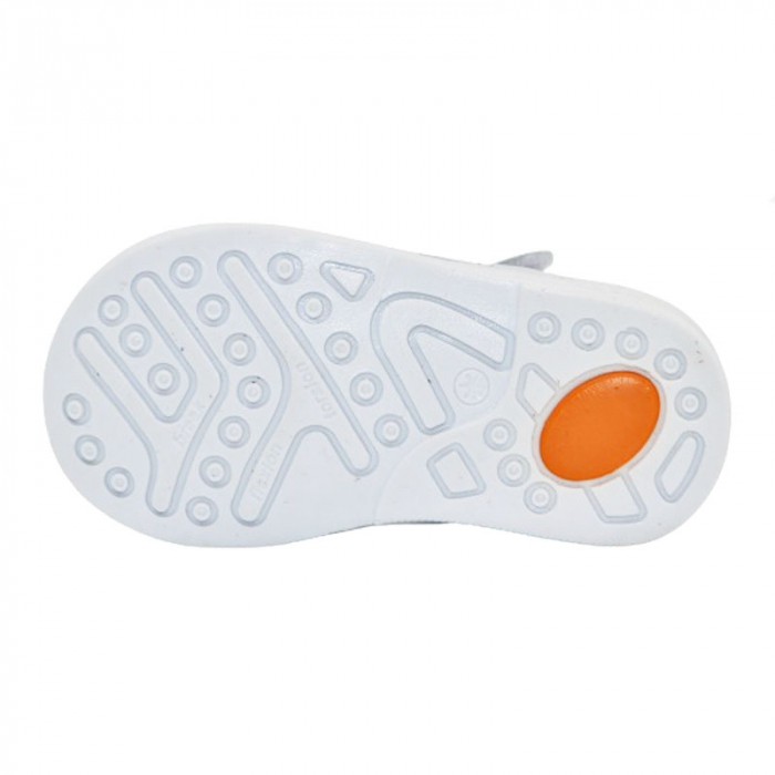 Pantofi ortopedici din piele pentru fete Small Foot PFSF-10, Argintiu [5]