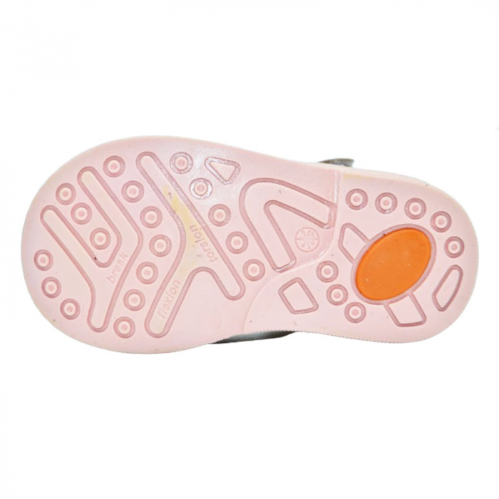 Pantofi ortopedici din piele pentru fete Small Foot PFSF-11, Roz [5]