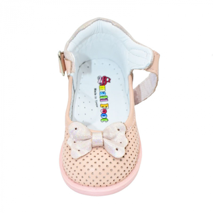 Pantofi ortopedici din piele pentru fete Small Foot PFSF-11, Roz [6]