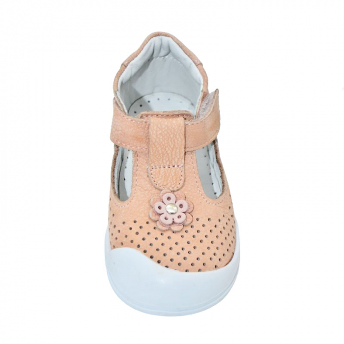 Pantofi ortopedici din piele pentru fete Small Foot PFSF-13, Roz [3]