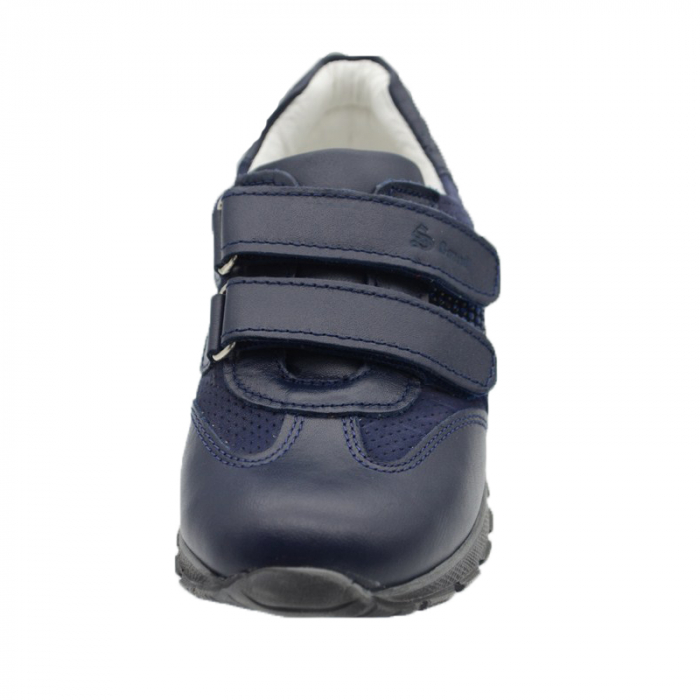 Pantofi ortopedici din piele pentru fete Small Foot PSSF1-28, Bleumarin [2]