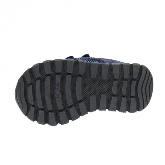 Pantofi ortopedici din piele pentru fete Small Foot PSSF1-28, Bleumarin [3]