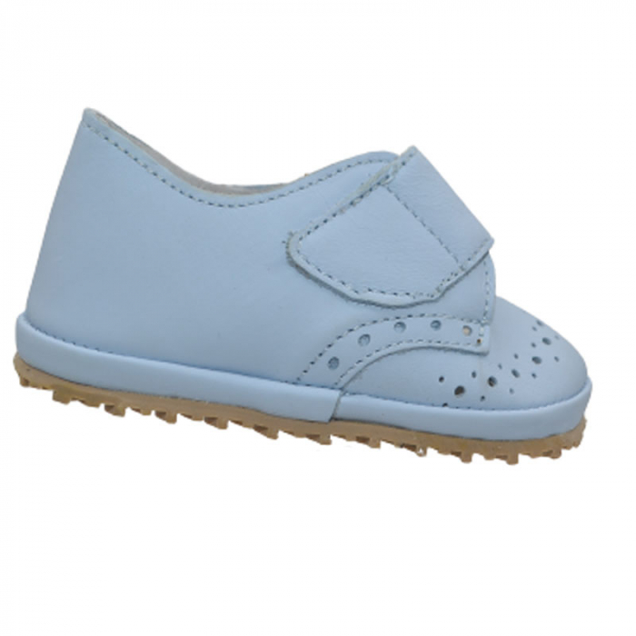 Pantofi ortopedici din piele pentru baieti Small Foot SMF9283, Albastru [3]