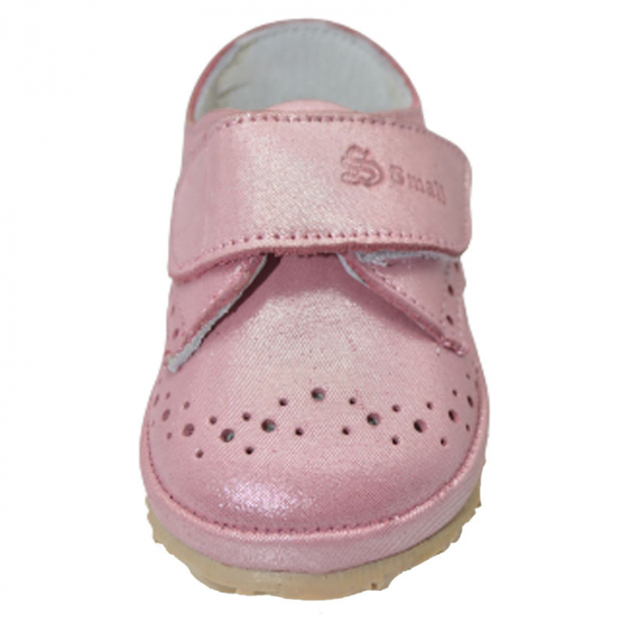 Pantofi ortopedici din piele pentru fete Small Foot SMF9283RZ, Roz [3]