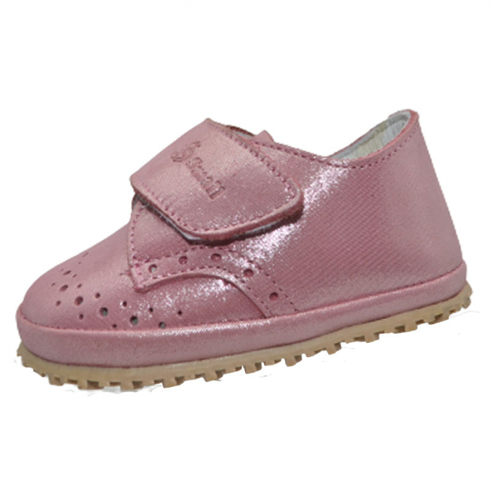 Pantofi ortopedici din piele pentru fete Small Foot SMF9283RZ, Roz [1]