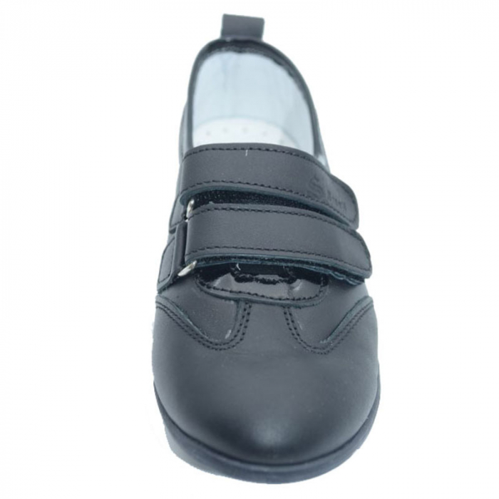 Pantofi ortopedici din piele pentru fete Small Foot SMFP15-N-31, Negru [3]