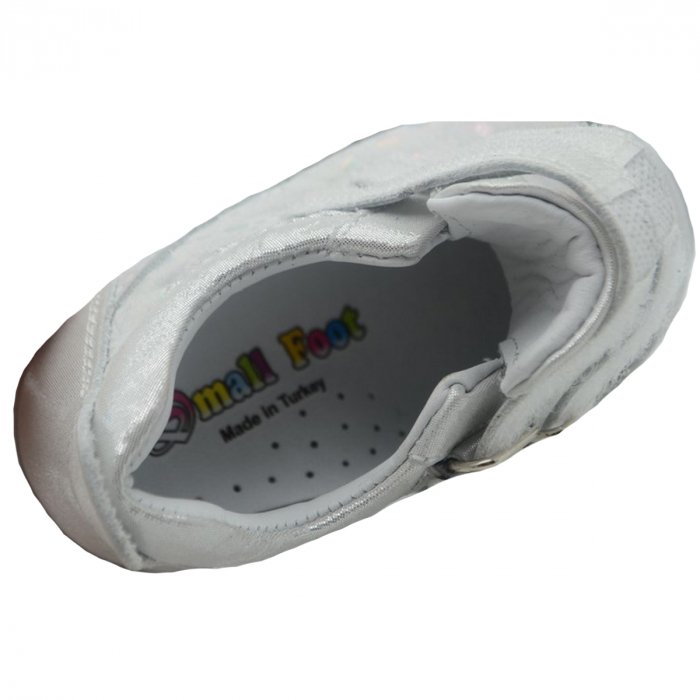 Pantofi ortopedici din piele pentru fete Small Foot SMFT10F-21, Alb [4]