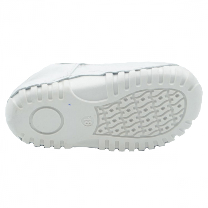 Pantofi ortopedici din piele pentru fete Small Foot SMFT14F-21, Alb [4]