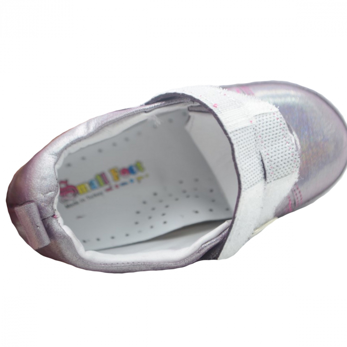 Pantofi ortopedici din piele pentru fete Small Foot SMFT2F-19, Mov [3]