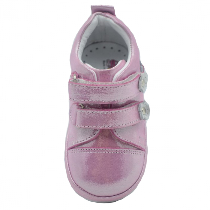 Pantofi ortopedici din piele pentru fete Small Foot SMFT4F-19, Roz [2]