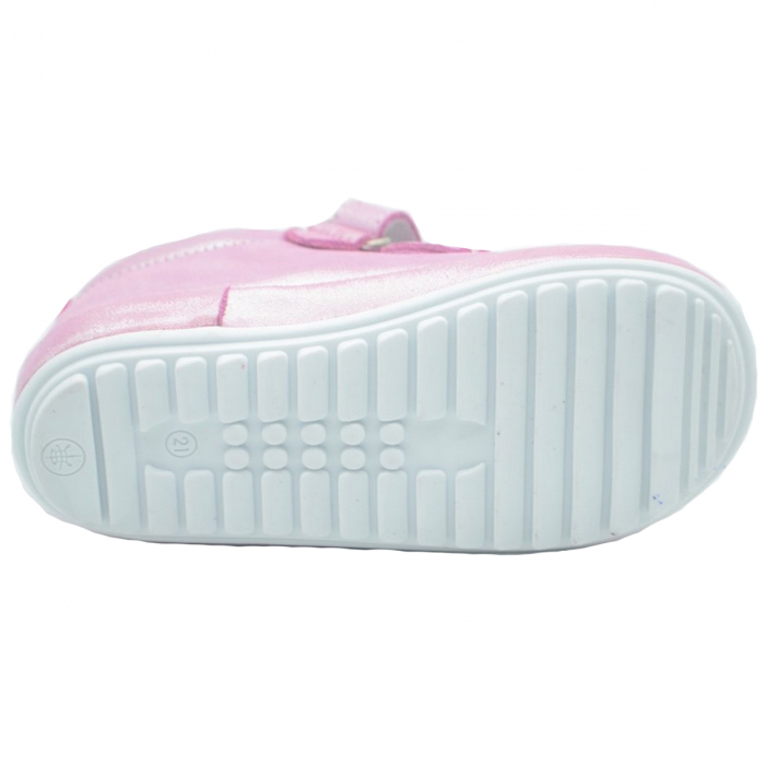 Pantofi ortopedici din piele pentru fete Small Foot SMFT4F-19, Roz [3]