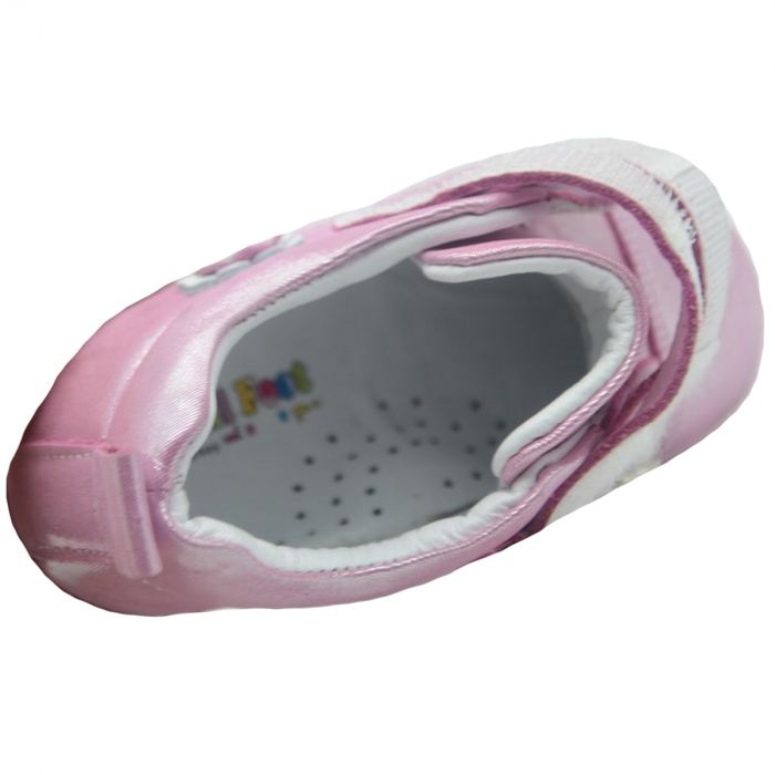 Pantofi ortopedici din piele pentru fete Small Foot SMFT4F-19, Roz [4]