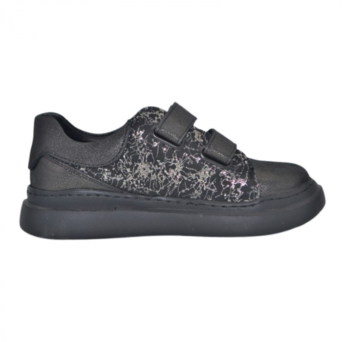 Pantofi ortopedici din piele, pentru fete Small Foot, V37N, Negru [3]