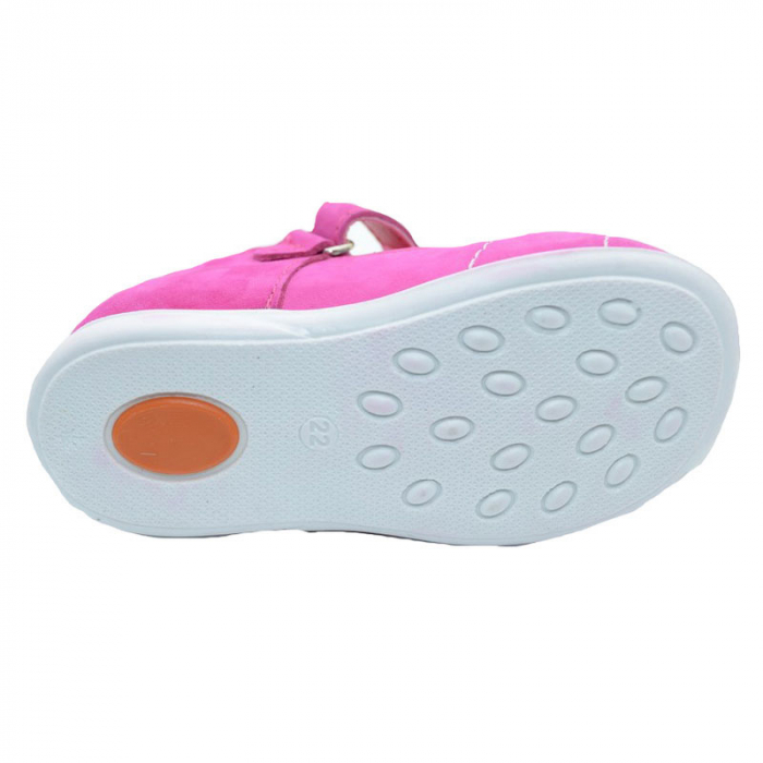 Pantofi ortopedici din piele pentru fete Small Foot SF38F-25, Fucsia [3]