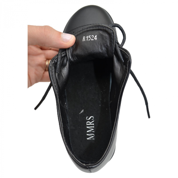 Pantofi ortopedici eleganti pentru baieti MRS 1524N, Negru [4]