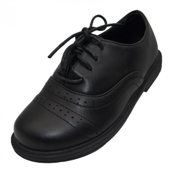 Pantofi ortopedici eleganti pentru baieti MRS 1524N, Negru [3]